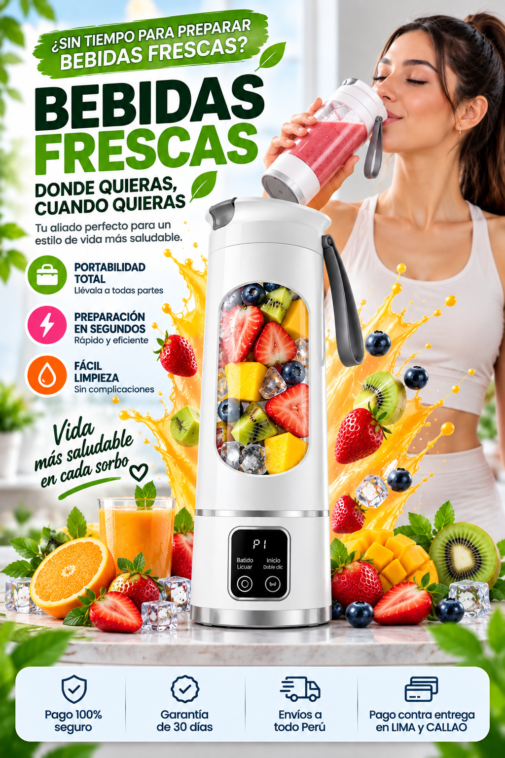 LICUADORA PORTATIL PREMIUM