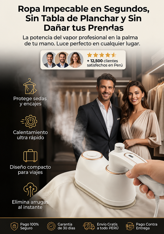 PLANCHA A VAPOR PORTATIL